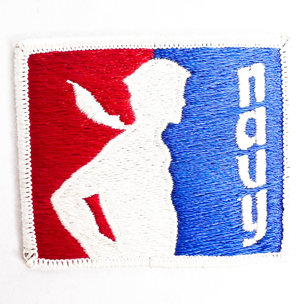 Vintage Navy Red White Blue Embroidered Patch