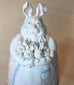 Vintage Fitz & Floyd Mother Rabbit Cookie Jar