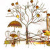 Vintage Hong Kong Cooper Art Wall Sculpture