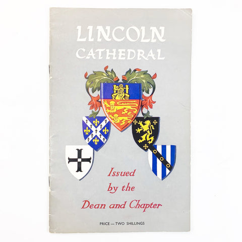 Lincoln Cathedral UK Guide History Booklet Souvenir by the Dean And Chapter