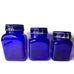 Vintage Colbat Blue Canisters Granny’s Products Peace & Plenty
