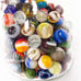 Vintage Marble Collection in Mason Jar