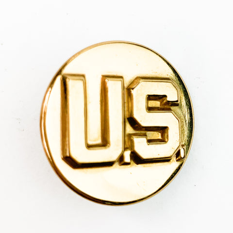 Vintage U.S Button Hat Lapel Pin