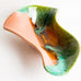 Mid Century Glazed Hand Thrown Pottery Bowl