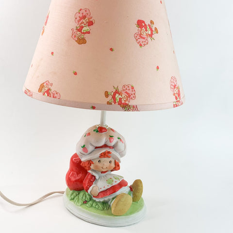 Vintage Strawberry Shortcake Lamp