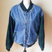 Vintage Gap Flannel Long Sleeve Denim Jacket Coat