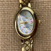 Elgin Diamond Oval Mother of Pearl Analog Watch