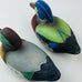 Vintage Jasco Ceramic Wood Duck Lint Remover Brush Decoy Figurine