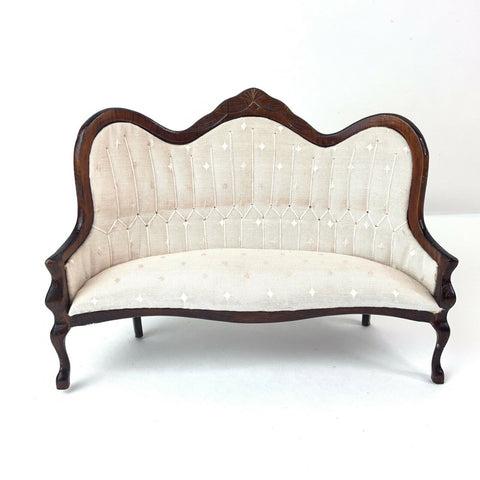 Dollhouse Miniature Victorian Living Room Furniture Sofa Couch